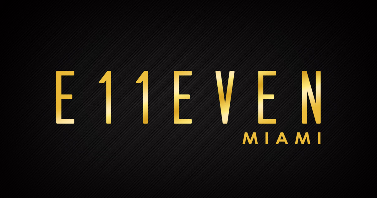 E11EVEN Miami ultraclub logo Downtown Miami